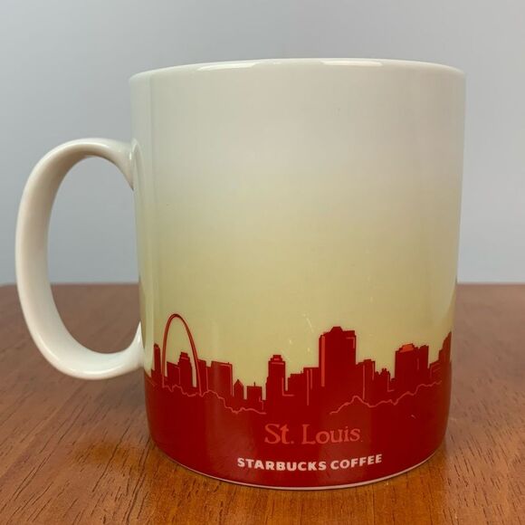 Starbucks 2009 collector series St. Louis ceramic 16 fl oz mug - Picture 3 of 6